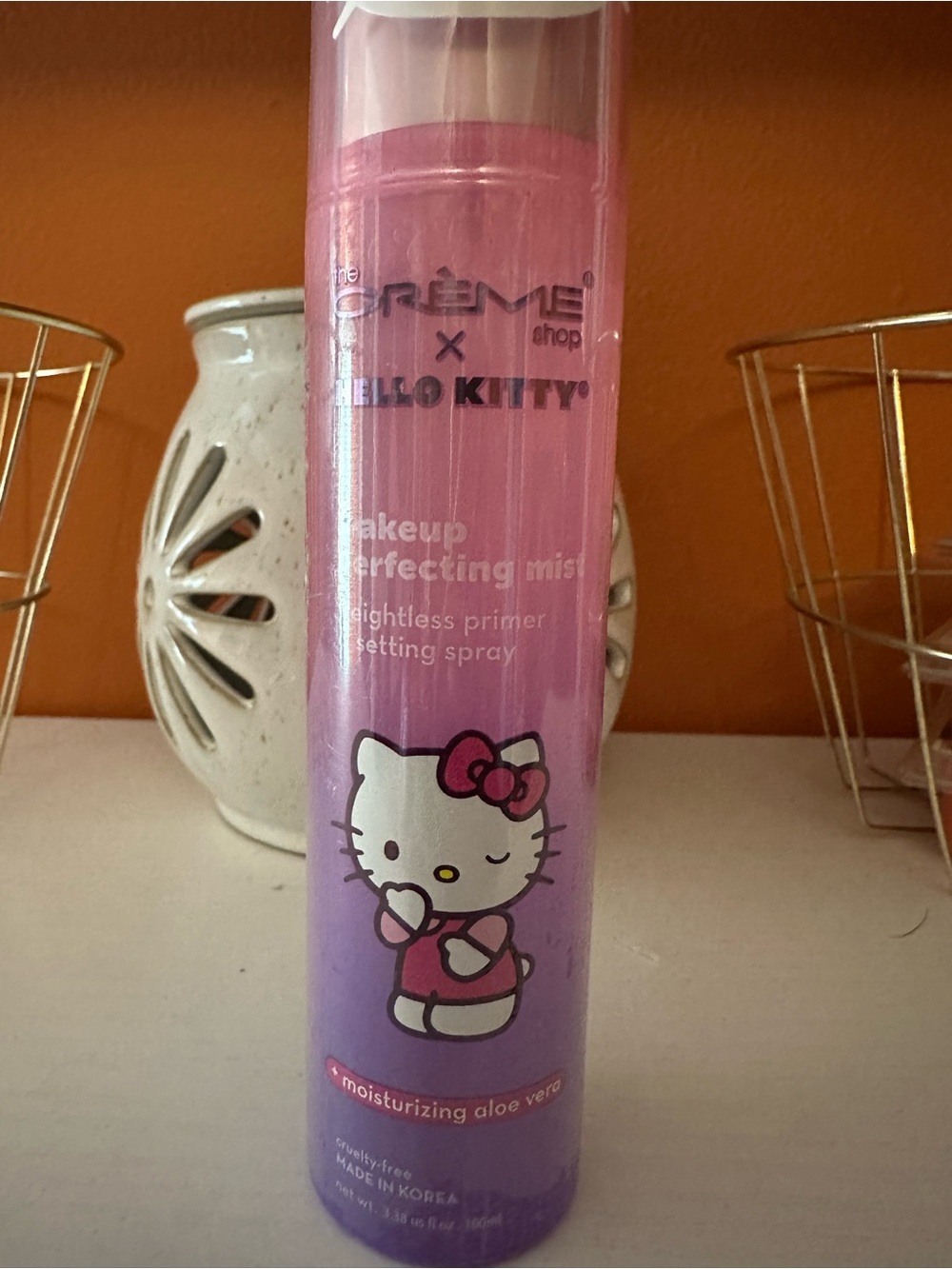 HELLO KITTY Makeup Perfecting Mist - Hydrating Setting Spray(NWOT)
